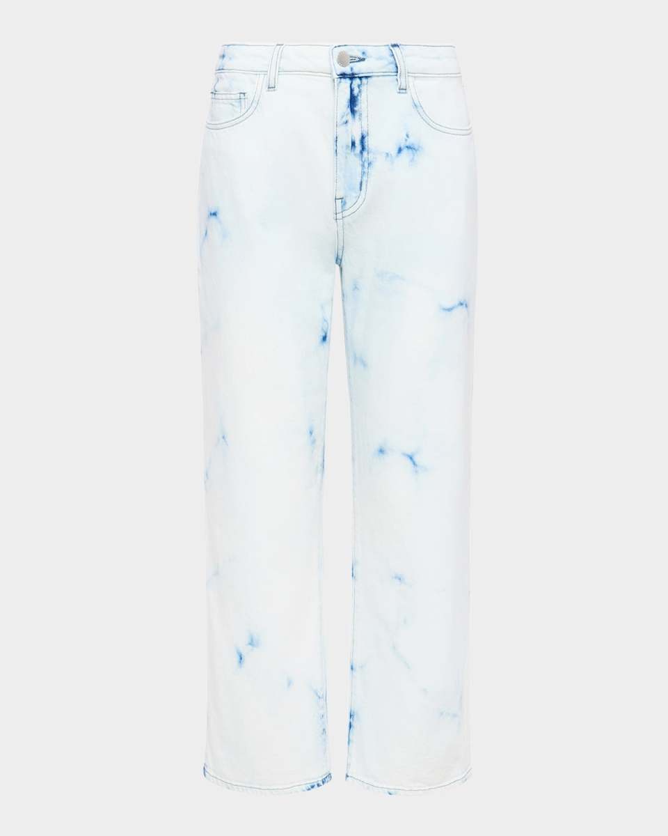 June Ultra-High Rise Crop Stovepipe Jeans